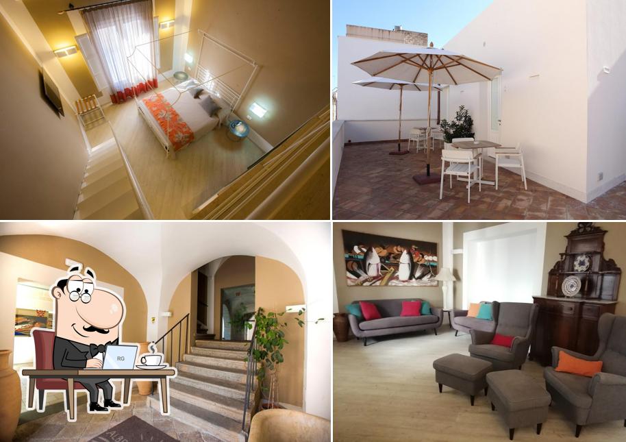 Siediti a un tavolo di Hotel Aegusa