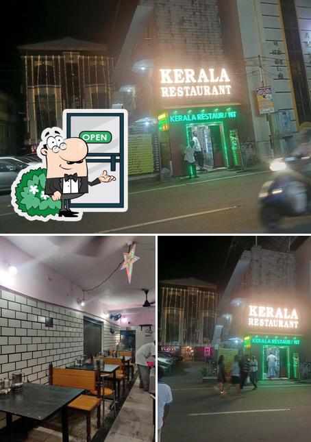 Among various things one can find exterior and interior at Kerala Restaurant