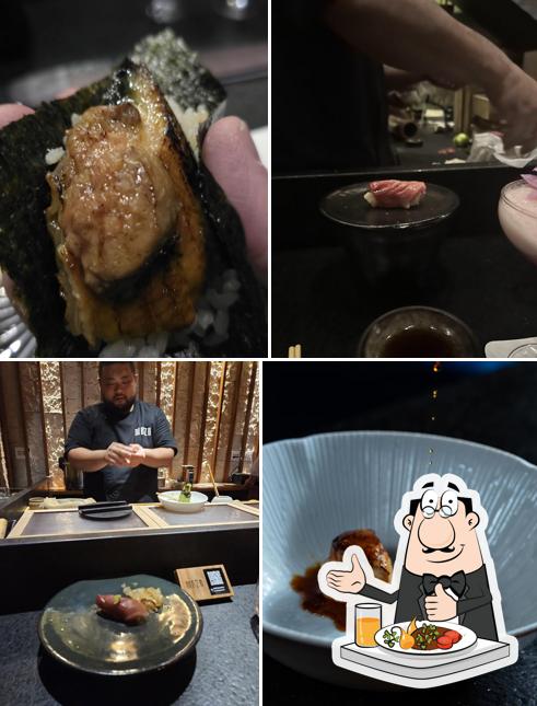 Comida em Maza Restaurante