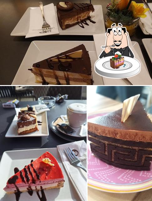 Torta al cioccolato al Kavarna in slaščičarna Sladka zapeljivost