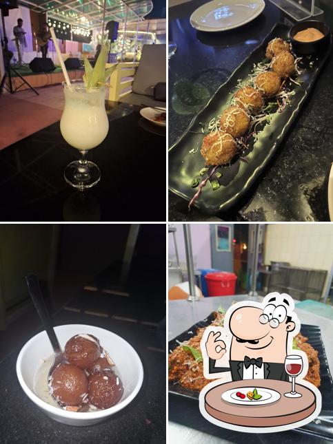 Meals at Wicked bar and lounge