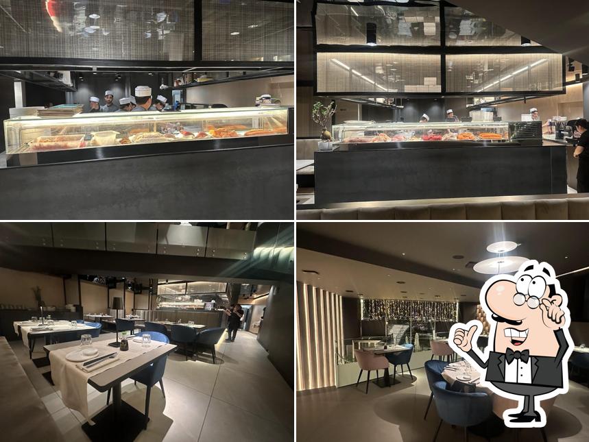 Dai un'occhiata agli interni di X Sushi