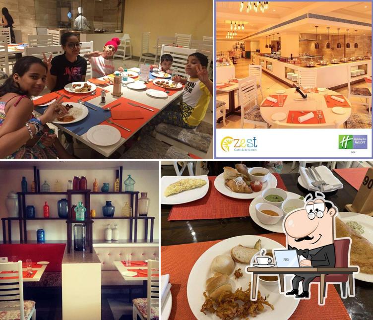 Check out how Zest Café & Kitchen - Holiday Inn looks inside