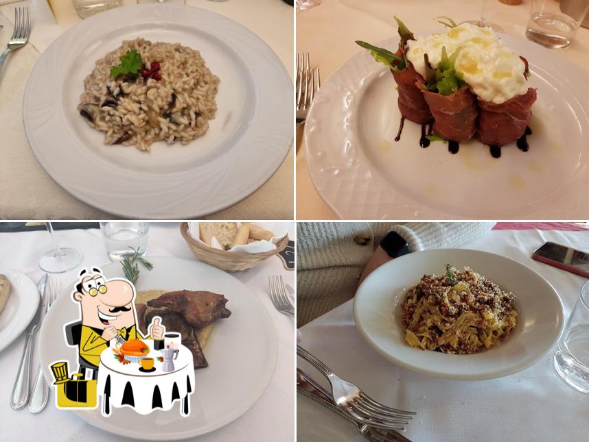 Cibo al Trattoria Sbeghen