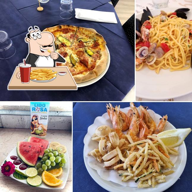 Patatine fritte al Lido Rosa Bar Ristorante Pizzeria Sosta Camper