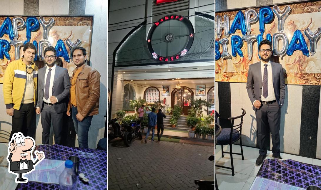 Take a seat at one of the tables at Gyan restaurant