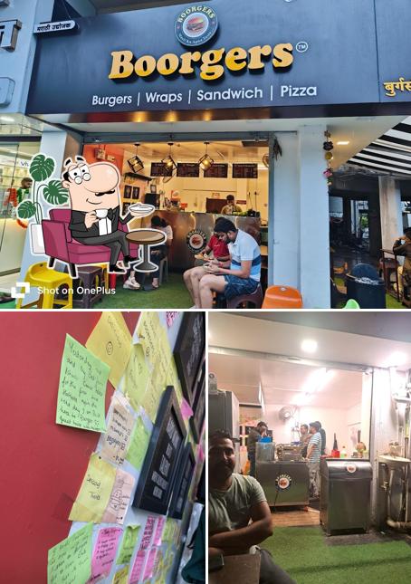 The picture of Boorgers’s interior and food