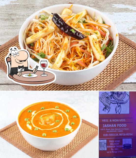 Food at Jashan Drinking Place