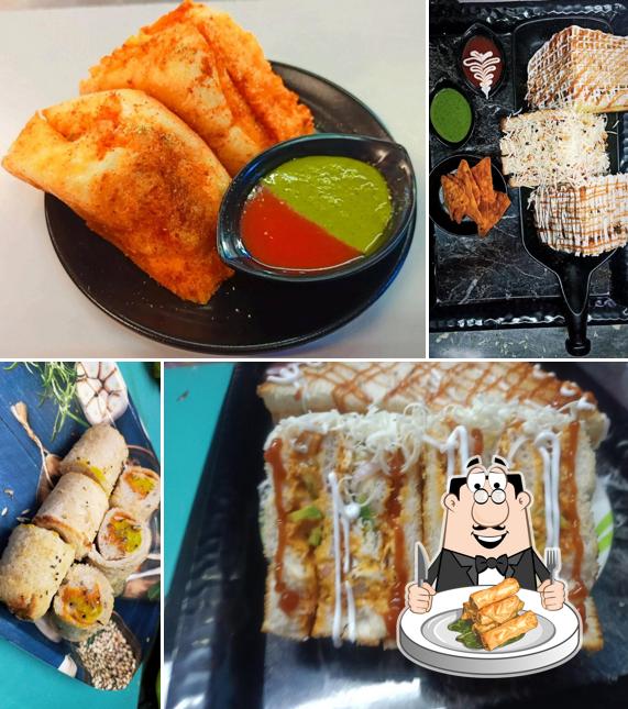 Spring rolls at Jay Arbuda fast food
