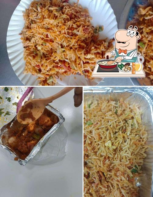 Fried rice at Spicy Evenings