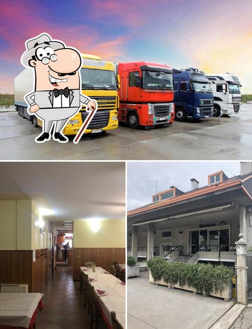 Gli esterni di Trattoria La Sosta