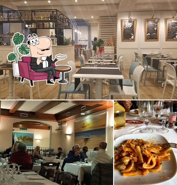 Gli interni di Amelindo Mare Ristorante