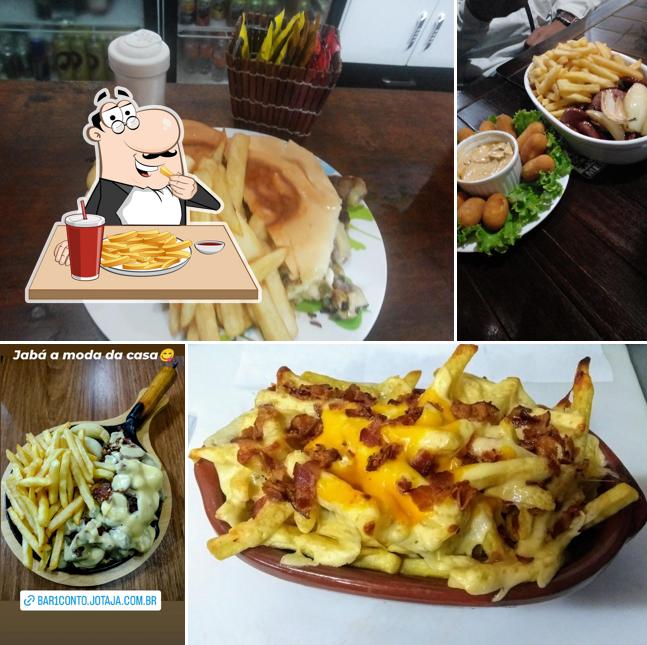 Batata frita em Bar 1 Conto