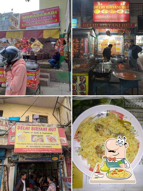 Food at Delhi Biryani Hut
