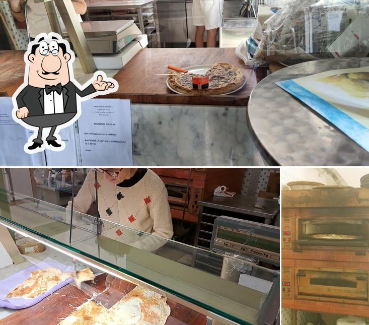 Gli interni di Focaccia In Piazzetta