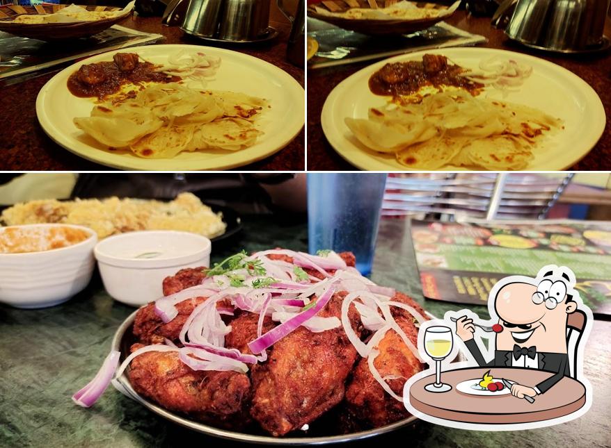 Food at Green Nasco food court