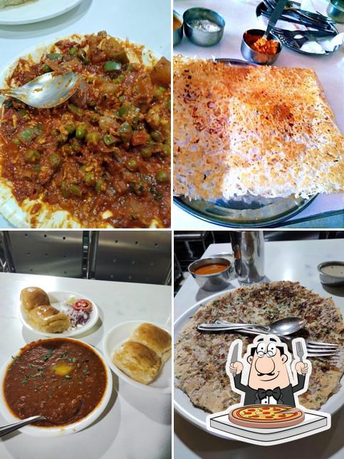 Pick pizza at Hotel Ramdev