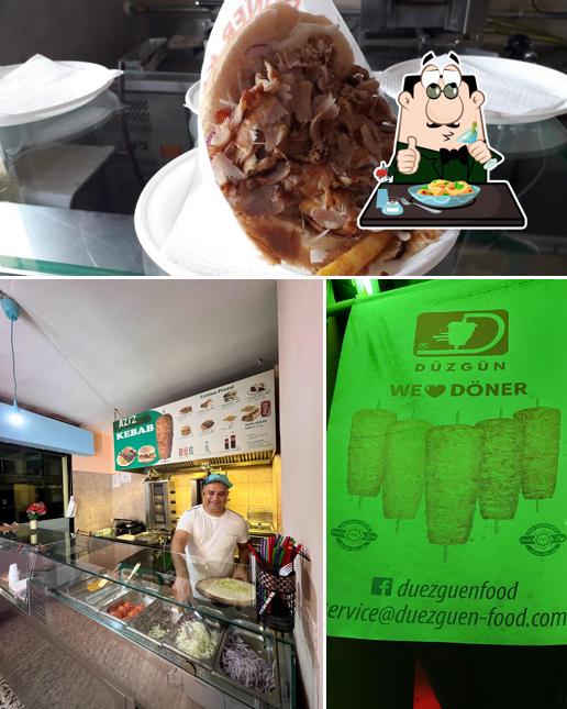 Panino con maiale stirato al Aziz kebab