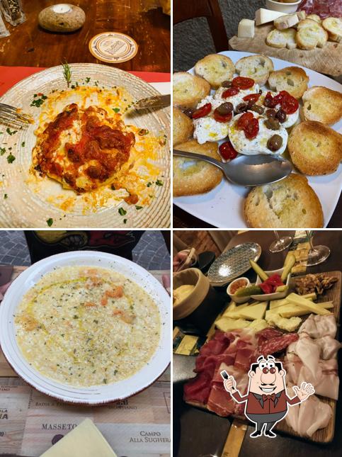 Platti al Osteria all'Ombra