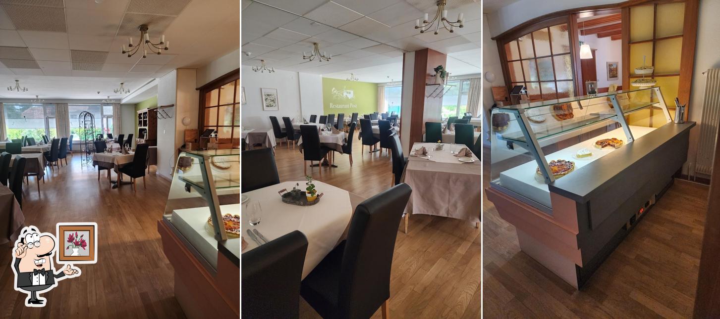 Gli interni di Restaurant Post Mariastein