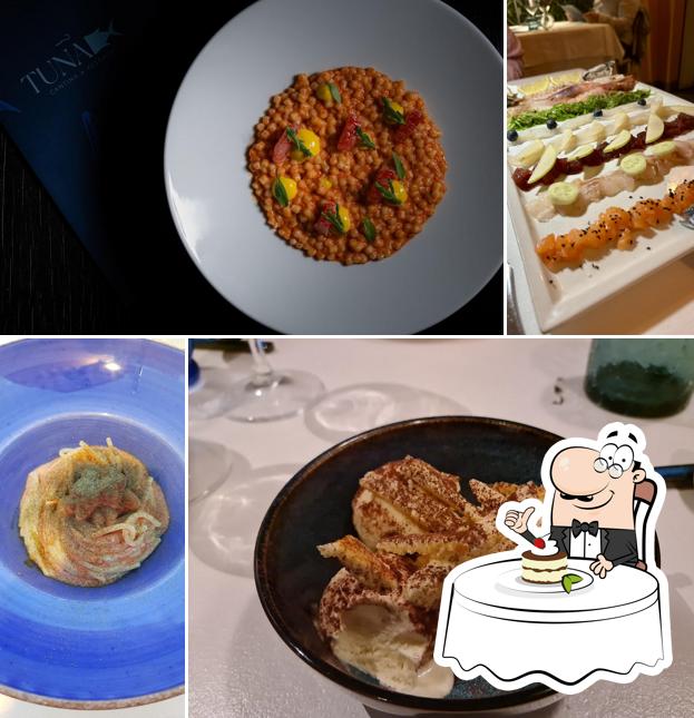 Tiramisù al TUNA cantina e pescato
