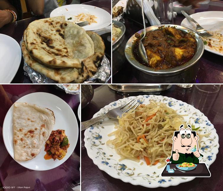 Food at The Laziz Restaurant
