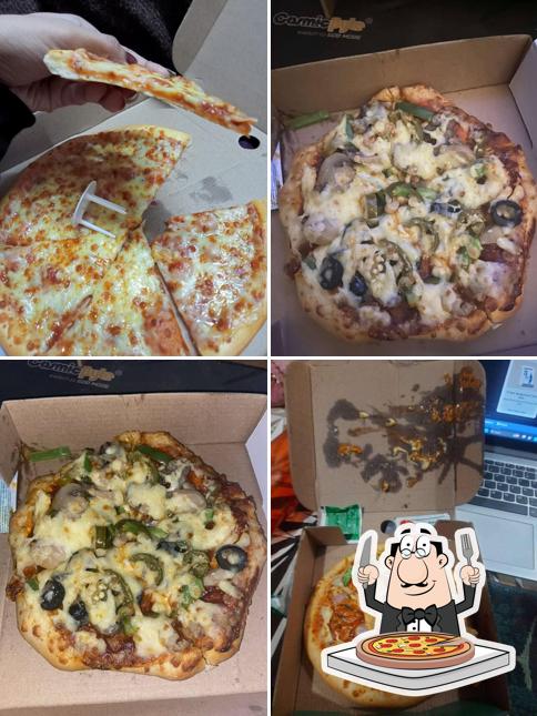 Try out various variants of pizza