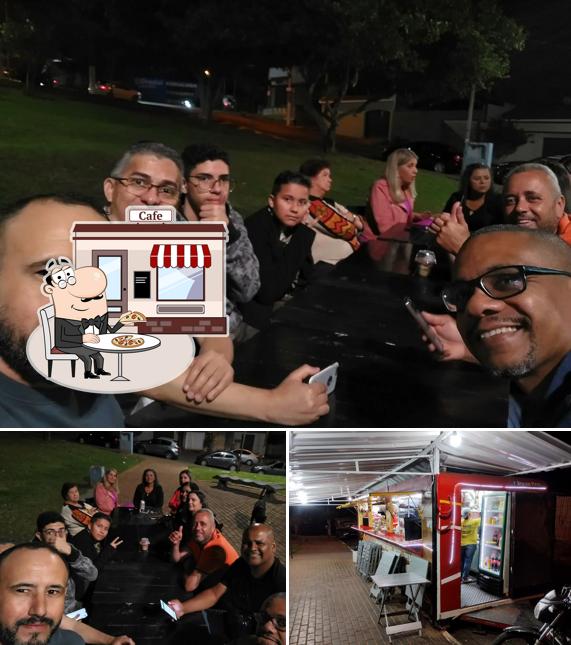 O exterior do Branco lanches