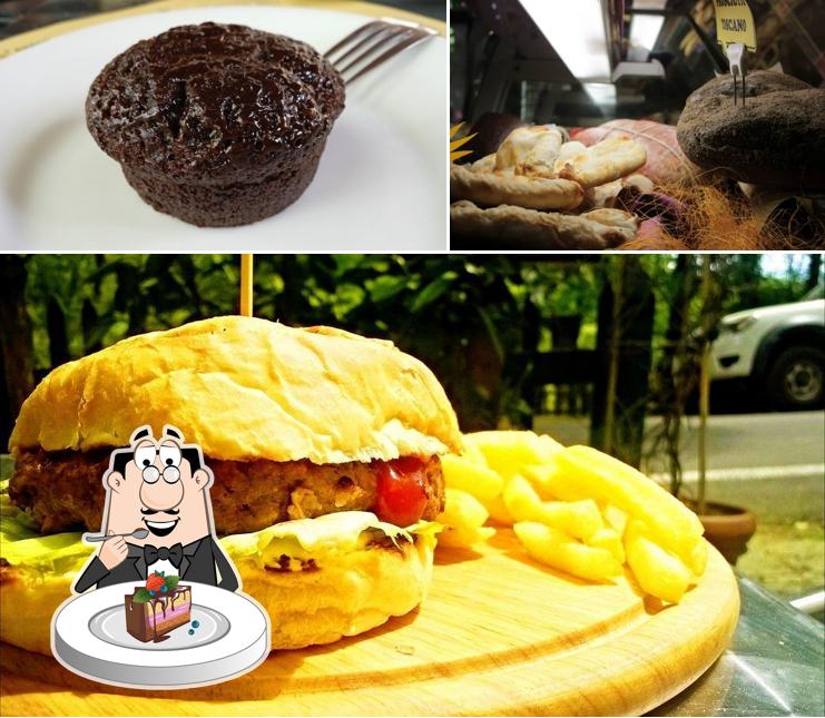 Torta al cioccolato al Cafè del Parco - La Schiacciata di Camaldoli