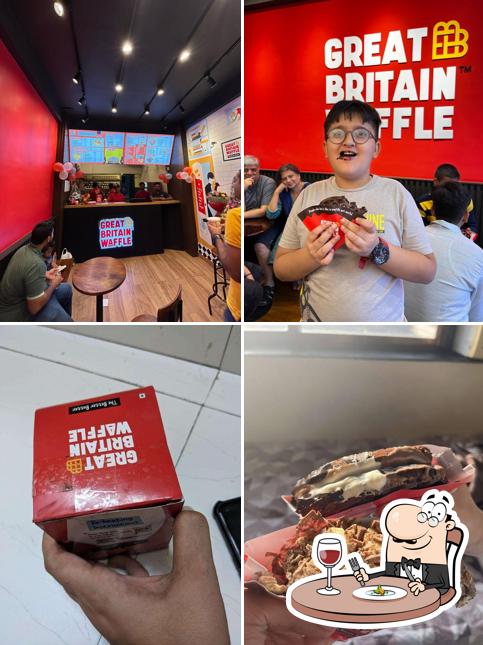 Meals at Great Britain Waffle Nerul