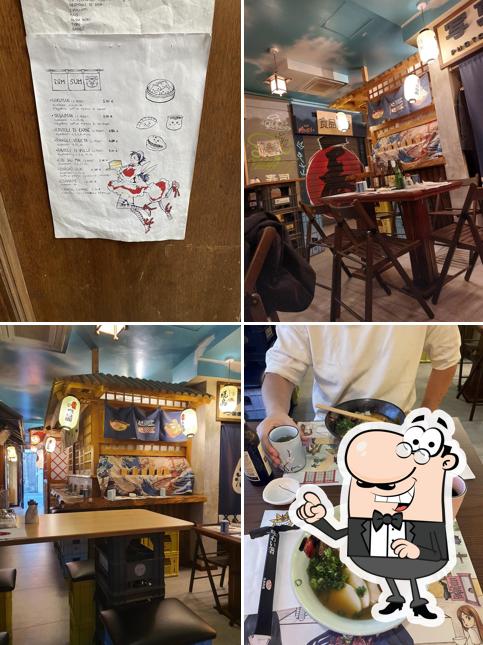 Dai un'occhiata agli interni di Ichiban Ramen