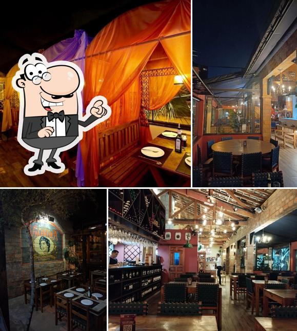 Veja imagens do interior do Pizzaria Valentina