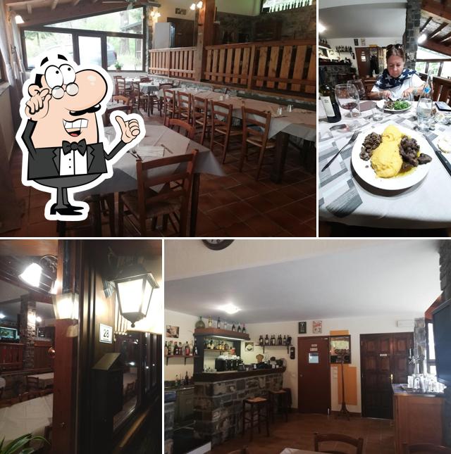 Gli interni di Ristorante-Pizzeria La Bratta
