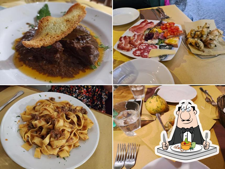 Platti al Trattoria L'Archetto