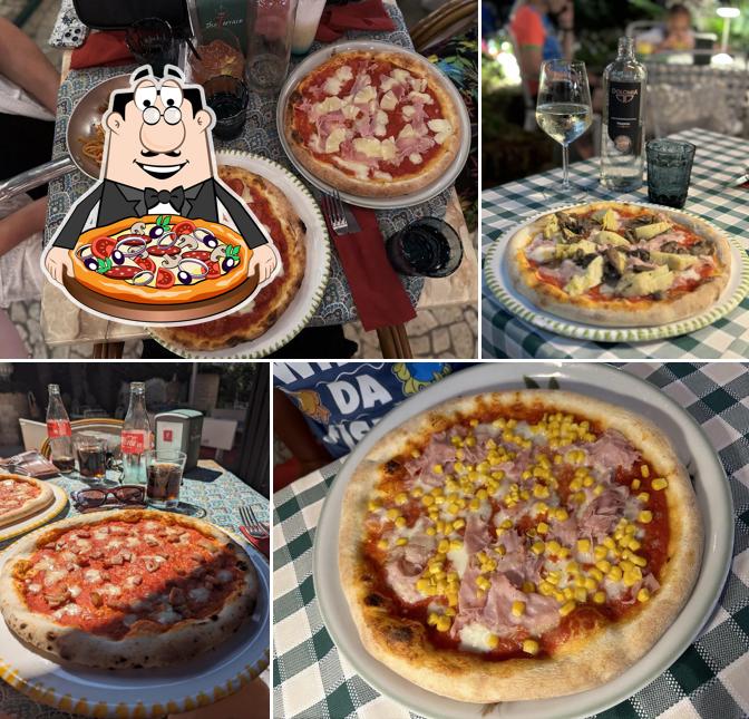 Scegli una pizza a The Terrace