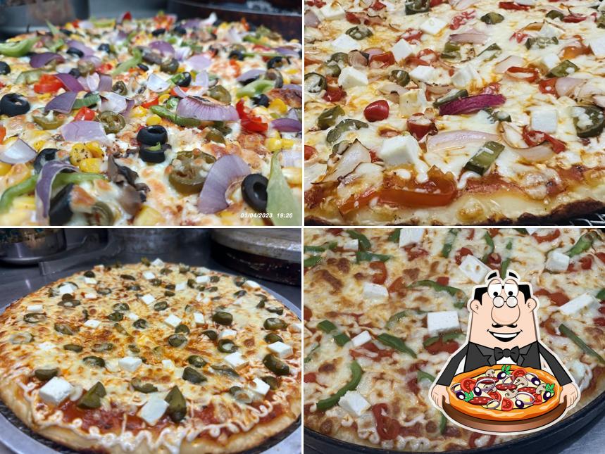 At Mp pizza point, you can taste pizza