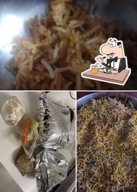 Food at Al-Habibi Arabian Mandi Restaurant