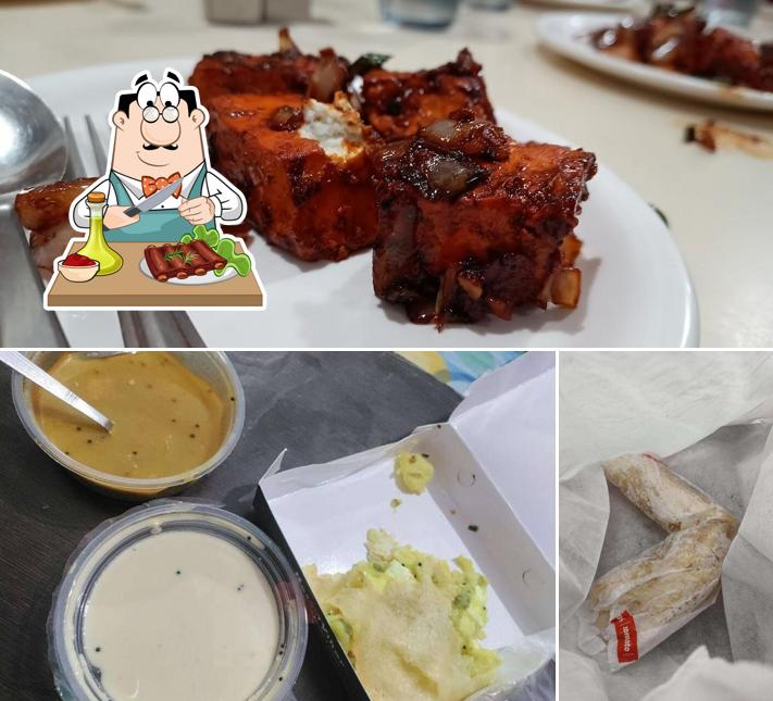 Baby back ribs at Bansi Vihar Restaurant