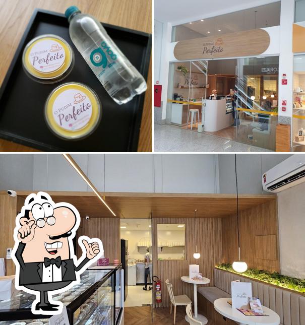 O interior do O Pudim Perfeito Doceria Águas Claras