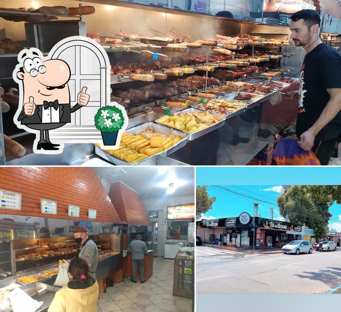 Veja imagens do exterior do Espetão Na Brasa