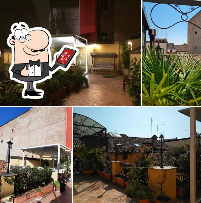 Goditi la vista dall'area esterna di Locanda Modigliani