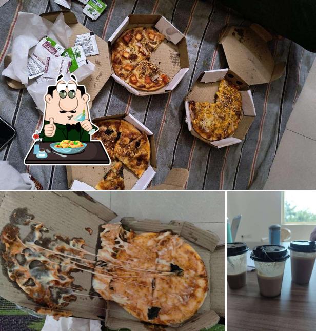 This is the photo depicting food and interior at Qwik Pizza