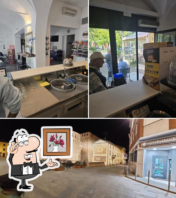 La interni e esterno del ristorante