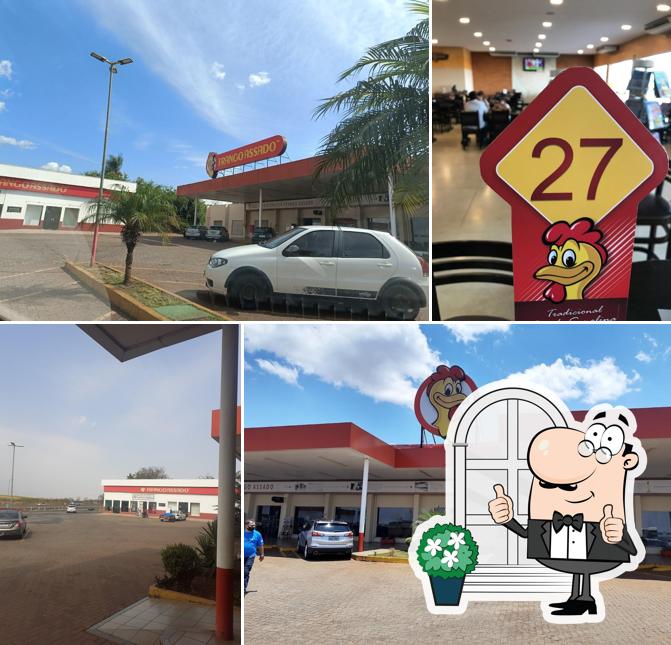 Veja imagens do exterior do Restaurante Rede Frango Assado - Cravinhos