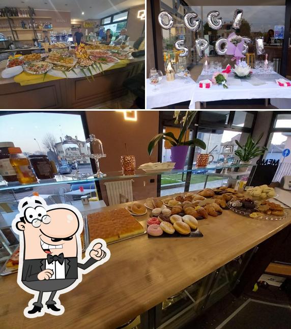 Gli interni di Caffè Nero