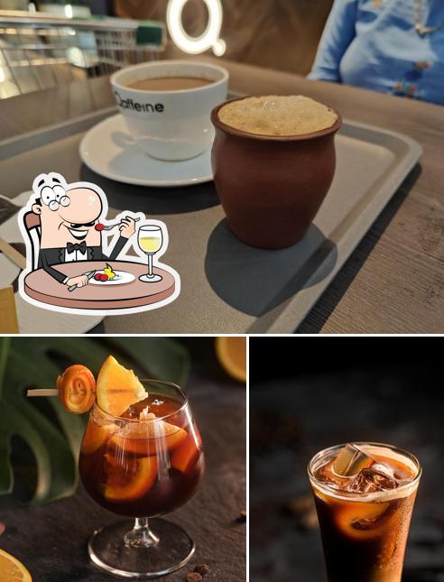 Chocolate mousse at Qaffeine