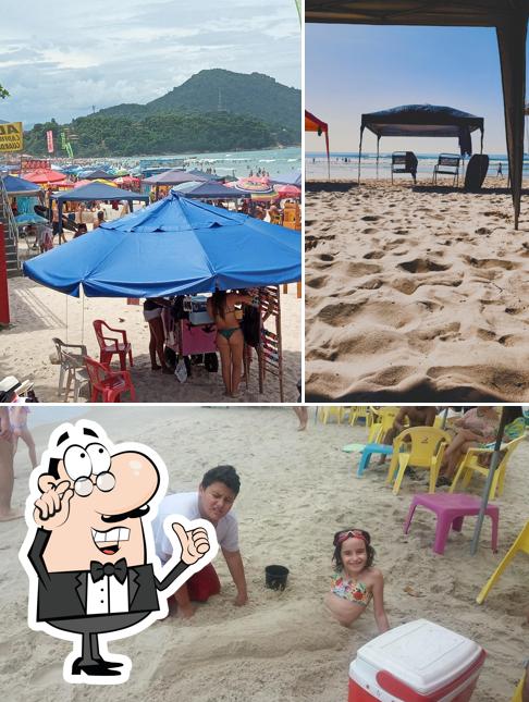 O interior do Quiosque Mestre Deca