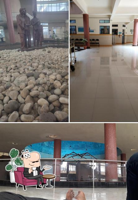 Check out how Bharti Hospital Canteen looks inside