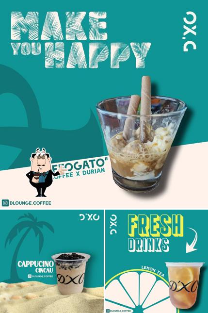 Enjoy a drink at D Lounge & Cafe