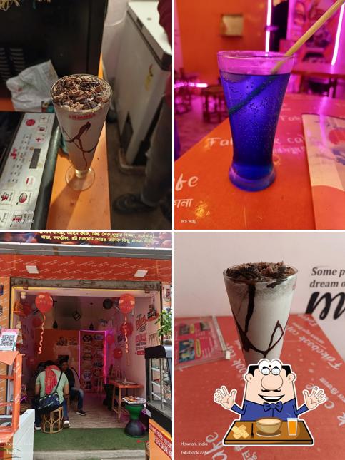 Chocolate mousse at Fakebook Cafe